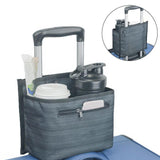 Maxbell Luggage Cup Holder Travel Essential Drinks Holder for Phone Drinks Travelers 23x12x21cm