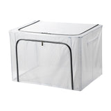 Maxbell Clothes Storage Bin Thicken Storage Container for Home Underwear Living Room Gray 110 L
