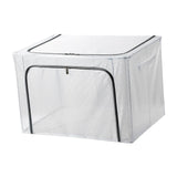 Maxbell Clothes Storage Bin Thicken Storage Container for Home Underwear Living Room Gray 110 L
