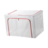 Maxbell Clothes Storage Bin Thicken Storage Container for Home Underwear Living Room Pink 80 L