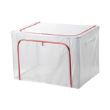 Maxbell Clothes Storage Bin Thicken Storage Container for Home Underwear Living Room Pink 110 L
