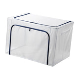 Maxbell Clothes Storage Bin Thicken Storage Container for Home Underwear Living Room Navy 80 L