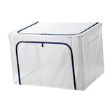 Maxbell Clothes Storage Bin Thicken Storage Container for Home Underwear Living Room Navy 110 L