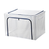 Maxbell Clothes Storage Bin Thicken Storage Container for Home Underwear Living Room Navy 110 L