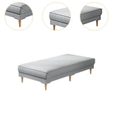 Maxbell Ottoman Bench Padded Upholstered Footrest Stool for Home Living Room Bedroom