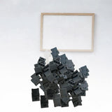 Maxbell 100Pcs Picture Frame Hanger Hooks for Wall Mounted Clocks Album Arts Crafts