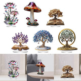 Maxbell Acrylic Sign 2D with Base Tabletop Decoration for Living Room Mantel Cabinet