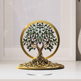 Maxbell Acrylic Sign 2D with Base Tabletop Decoration for Living Room Mantel Cabinet