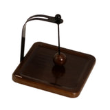 Maxbell Napkin Holder Rack Tabletop Napkin Stand for Dining Table Countertop Kitchen Brown