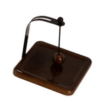 Maxbell Napkin Holder Rack Tabletop Napkin Stand for Dining Table Countertop Kitchen Brown
