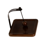 Maxbell Napkin Holder Rack Tabletop Napkin Stand for Dining Table Countertop Kitchen Brown