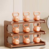 Maxbell Bathroom Countertop Organizer Wooden Display Shelf for Bedroom Bathroom Home M
