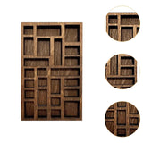 Maxbell Miniature Trinket Shelf Smooth Showcase Jewelry Display Tray Home Decoration