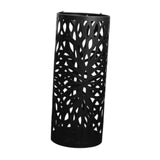 Maxbell Umbrella Holder Stylish Hollowout Umbrella Stand for Household Canes Outdoor Black