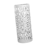 Maxbell Umbrella Holder Stylish Hollowout Umbrella Stand for Household Canes Outdoor White