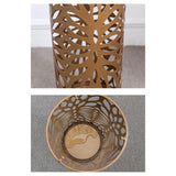 Maxbell Umbrella Holder Stylish Hollowout Umbrella Stand for Household Canes Outdoor Gold