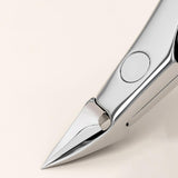 Maxbell Toenail Clipper Metal Ergonomic Slanted Edge Toe Nail Clipper Adults Elderly White