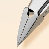 Maxbell Toenail Clipper Metal Ergonomic Slanted Edge Toe Nail Clipper Adults Elderly White