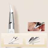 Maxbell Toenail Clipper Metal Ergonomic Slanted Edge Toe Nail Clipper Adults Elderly White