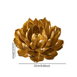 Maxbell Incense Holder for Stick Flower Incense Burner for New Year Tea House Office Gold
