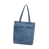Maxbell Denim Tote Bag for Women Fashion Purse for Outdoor Activities Dating Working