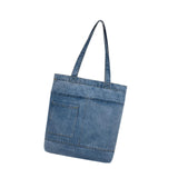 Maxbell Denim Tote Bag for Women Fashion Purse for Outdoor Activities Dating Working