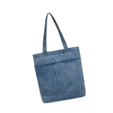 Maxbell Denim Tote Bag for Women Fashion Purse for Outdoor Activities Dating Working