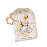 Maxbell Baby First Year Photo Album Picture Book for Gift Kids 10.16cmx15.24cm Photo Bear
