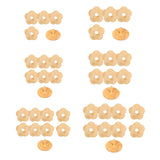 Maxbell Coffee Table Coasters with Holder Rustic Cup Pads for Indoor Outdoor Hot Pot 4pcs and 12cm