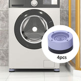 Maxbell 4Pcs Washing Machine Foot Pads Reduce Noise Anti Walk Round Furniture Risers 3.5cm High