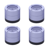 Maxbell 4Pcs Washing Machine Foot Pads Reduce Noise Anti Walk Round Furniture Risers 6cm High