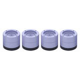 Maxbell 4Pcs Washing Machine Foot Pads Reduce Noise Anti Walk Round Furniture Risers 6cm High