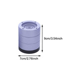 Maxbell 4Pcs Washing Machine Foot Pads Reduce Noise Anti Walk Round Furniture Risers 8.5cm High