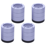 Maxbell 4Pcs Washing Machine Foot Pads Reduce Noise Anti Walk Round Furniture Risers 8.5cm High