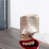 Maxbell Face Tissue Box Cover Napkin Dispenser Organizer for Hotel Restaurant Toilet