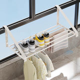 Maxbell Clothes Drying Rack for Balcony Laundry Rack for Laundry Room Balconies Dorm L