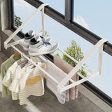 Maxbell Clothes Drying Rack for Balcony Laundry Rack for Laundry Room Balconies Dorm S
