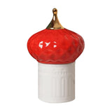 Maxbell Ceramic Candy Jar Creative Home Decoration Ornament Canister Cotton Swab Jar