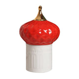 Maxbell Ceramic Candy Jar Creative Home Decoration Ornament Canister Cotton Swab Jar