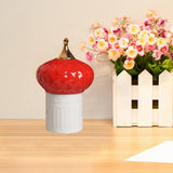 Maxbell Ceramic Candy Jar Creative Home Decoration Ornament Canister Cotton Swab Jar