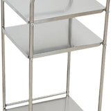 Maxbell 3 Tier Storage Rack Modern Display Storage Shelves for Kitchen Office Pantry