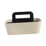 Maxbell Desktop Organizer Box Compact Remote Control Holder for Dresser Home Bedside Black