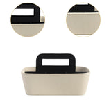 Maxbell Desktop Organizer Box Compact Remote Control Holder for Dresser Home Bedside Black