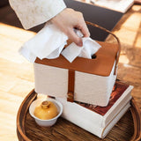 Maxbell Tissue Box Tissue Holder Stylish Facial Paper Holder for Home Bedroom Office