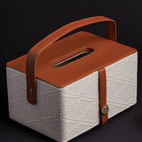 Maxbell Tissue Box Tissue Holder Stylish Facial Paper Holder for Home Bedroom Office