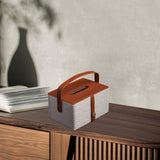 Maxbell Tissue Box Tissue Holder Stylish Facial Paper Holder for Home Bedroom Office