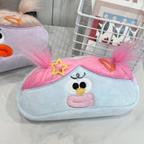 Maxbell Cute Pencil Case Stationery Organizer Gift Large Capacity Large Pencil Pouch Light Blue