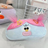 Maxbell Cute Pencil Case Stationery Organizer Gift Large Capacity Large Pencil Pouch Light Blue