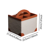 Maxbell Remote Control Holder Desktop Storage Box for Living Room Bedside Countertop