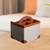Maxbell Remote Control Holder Desktop Storage Box for Living Room Bedside Countertop